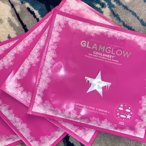 NWT GLAMGLOW COOLSHEET NO-DRIP HYDRATING MASK  *SHIPPED WITHIN SAME DAY*